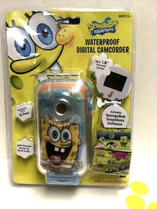 Spongebob SquarePants Waterproof Digital CAMCORDER Nickelodeon NIP - Picture 1 of 2