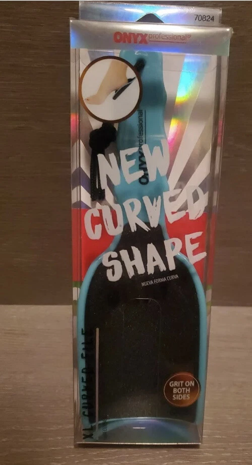 Onyx Pedicure Skin Care Tool Foot Exfoliator XL Curved File 70824
