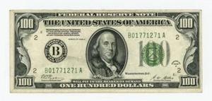 FR#2151B $100 1928A Federal Reserve Note New York Crisp XF DC-6160 - Picture 1 of 2