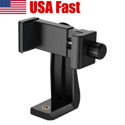 Soporte universal para trípode para teléfono celular soporte para adaptador de montaje con clip para teléfono celular Foto 1 de 4
