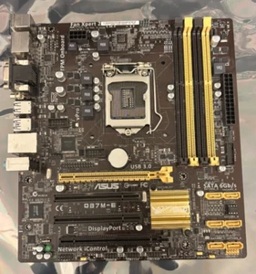 ASUS Q87M-E Intel LGA 1150 4th Gen CPU Support ATX Motherboard USB 3.0 - Picture 1 of 2