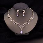 Baroque Bridal Jewelry Sets Crown Earrings Necklace Set Wedding Tiaras Jewelry