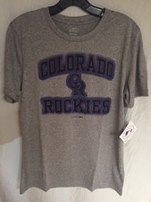 Colorado Rockies Moisture Wicking MLB Youth Large 14/16 Shirt NWT