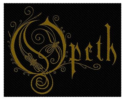 Opeth Logo Patche Officiel écusson Licence Patch à Coudre Metal Badge • 4.80€