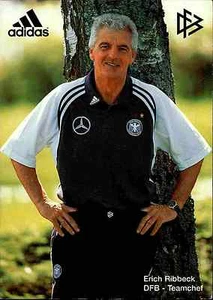 Fussball Soccer Football Sport Postkarte von DFB Adidas Teamchef ERICH RIBBECK - Bild 1 von 1