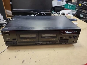 Sony TC-WR445 Dual Cassette Deck - Picture 1 of 14