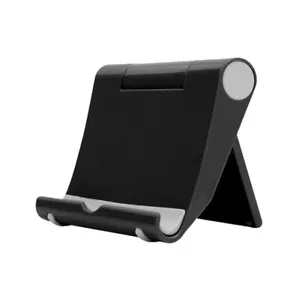 Universal Cell Phone Holder Foldable Base for Desk Table color black - Picture 1 of 6