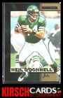 Tableau de bord 1996 Neil O'Donnell NFL Lasers #49 New York Jets
