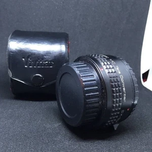 Antique Vivitar MC Tele Converter Lens & Case Japan Red Lining 2X-22 Photography - Picture 1 of 7