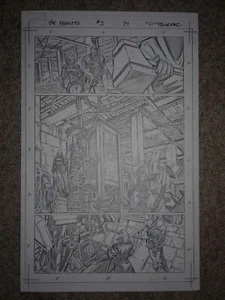 Pelletier FEAR ITSELF THE FEARLESS 3 pg 14 RED SKULL DAUGHTER SIN & CROSSBONES - Picture 1 of 3