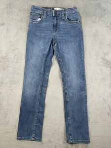 Levis Jeans Boy 14 Reg Blue Medium Wash Classic 511 Performance Slim Straight - Picture 1 of 11