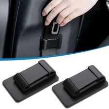 2Pcs Universal Black Car Seat Belt Stabilizer Limiter Auto Interior Accessories