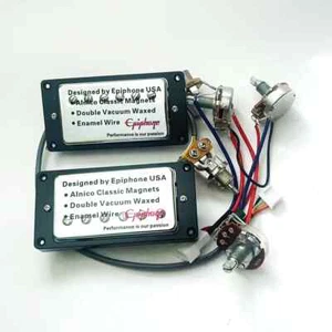 NEW 2V1T wiring harness Epiphone Epi LP SG electric guitar humbucker 1C - Picture 1 of 10