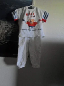 Vintage sailing suit-size 24 months -Health Tex 1988- one owner - Picture 1 of 5