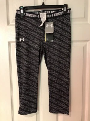 Equipo térmico Under Armour juvenil ajustado Capri talla grande, compresión negra Foto 1 de 4