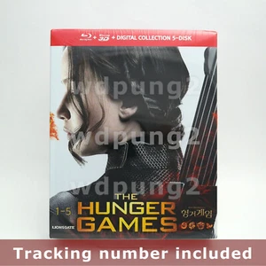The Hunger Games Collection BLU-RAY Box Set / 1~4 Complete (5-Disc) - Picture 1 of 4
