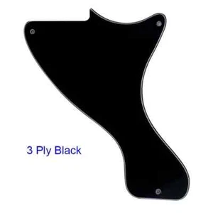 PICKGUARD 3 plis NOIR / 3 ply BLACK GUITARE GIBSON LES PAUL JUNIOR VIS FOURNIES - Bild 1 von 1