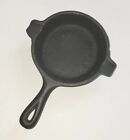 Vintage Lodge USA Cast Iron Mini Skillet Small Fry Pan Ashtray 3.5 in. X 6 in #1
