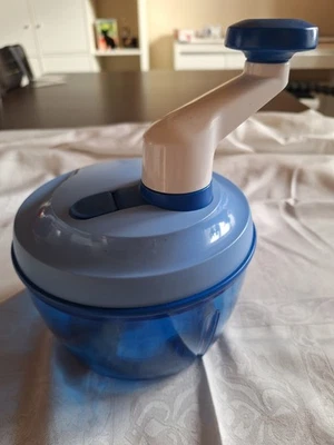 Tupperware Quick Chef blau incl. Ersatzteile - Bild 1 von 3
