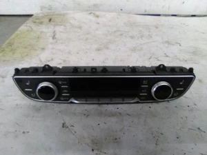 17-19 Audi Q7 Climate Temperature Control Front 2 Knobs Display Screen  - Picture 1 of 12