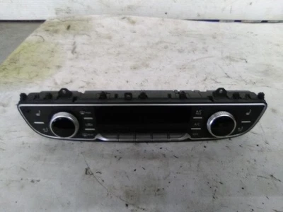 17-19 Audi Q7 Climate Temperature Control Front 2 Knobs Display Screen  - Image 1 of 4