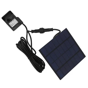 Miniatur Solar Power Wasserpumpe Springbrunnen Wasserfälle für Fischteich - Bild 1 von 12