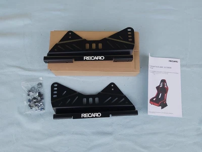 RECARO SIDE MOUNTS FOR PODIUM SEATS, BLACK STEEL 5219908, ABE, BRAND NEW - Image 1 of 4