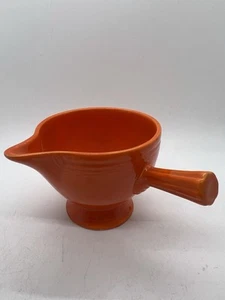 Homer Laughlin Fiesta Ware Stick Handle Creamer Red Orange C 1930s - Picture 1 of 7