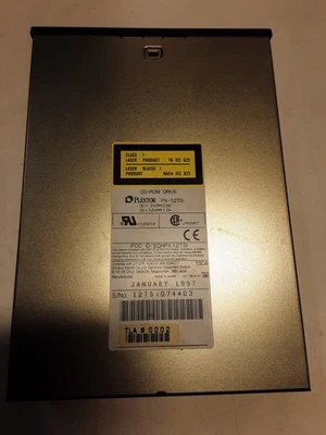 PLEXTOR PX-12TSI PX12TSI 12X SCSI 50 PIN CD-ROM DRIVE SCSI 5.25' 播放器 — 第 1/4 张图片