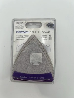 Dremel Multi-Max Sanding Paper 6 Pieces MM70P - New Old Stock - Image 1 of 2