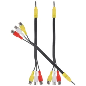 3 szt. przewód połączeniowy AV Wielofunkcyjny przewód AV Kabel Adapter audio Połączenie wielokrotnego użytku - Zdjęcie 1 z 12