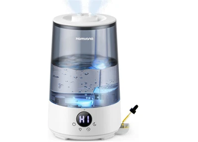 Humidifiers for Bedroom Home, 3.6 L Cool Mist Top-Fill 34H Super Long Time, Q... - Image 1 of 4