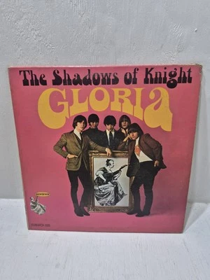 The Shadows of Knight Gloria Vinyl Record Album Dunwich 666 Pink Label LP Foto 1 de 4