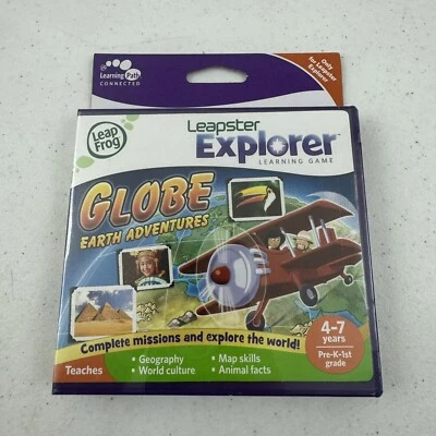 SEALED LeapFrog Leapster Explorer: Globe Earth Adventure - Image 1 of 3