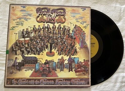 Procol Harum  Live In Concert With The Edmonton Symphony Orchestra A&M SP-4335 - Imagem 1 de 4
