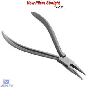 Dental Howe Plier Orthodontic Straight Utility Arch Wire Holding Pinching Bands - Picture 1 of 5