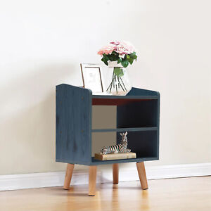 Modern Nightstand Sofa Side End Table Coffee Table Bedside Storage Cabinet Usa