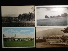  Vintage Golf Postcards Lot of 4 Includes:Holly Hill,Likks,Glenmere & Shawnee