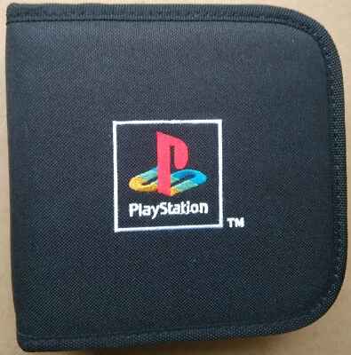 Sony Playstation 1 PS1 CD Case Wallet Tasche Hülle  Mappe Geldbörse ★NEU★ - Bild 1 von 4