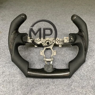 F1 Racing Carbin Fiber Steering Wheel Fit For Nissan 370Z Z34 QX70 FX50 2009-21 - Image 1 of 4