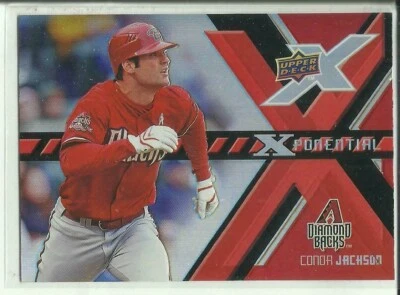 2008 Upper Deck X Xponential #X-CJ Conor Jackson Arizona Diamondbacks - Image 1 of 2