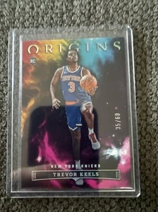 2022-23 Origins Trevor Keels PINK #/60 Rookie RC New York KNICKS Basketball - Picture 1 of 2