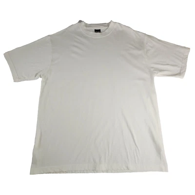 法拉利品牌男式 2XL 基本款白色棉质短袖圆领 T 恤 — 第 1/4 张图片