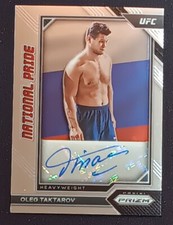 2023 Panini Chronicles Prizm UFC National Pride #NP-OGT Oleg Taktarov