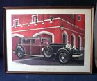 quadro DISEGNO stampa di BRUNO SACCO ROLLS ROYCE PHANTOM 1928 car drawing art