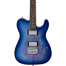 G&L Tribute ASAT Deluxe Electric Guitar Bright Blue Burst for sale