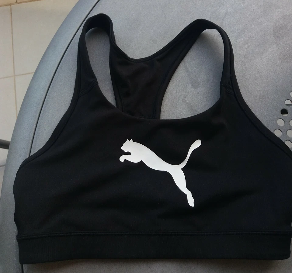 Sujetador deportivo negro PUMA  - Imagen 1 de 4