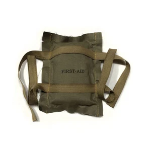 WW2 US Military Army Trooper Soldier First Aid Kit Bandage Collection Medic Gear - Picture 1 of 2