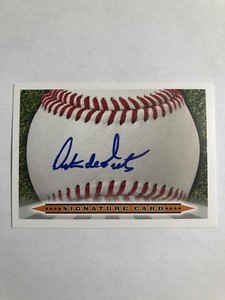 Arturo De Freites Sweet Spot Signature Card Auto Signed Autograph Reds 