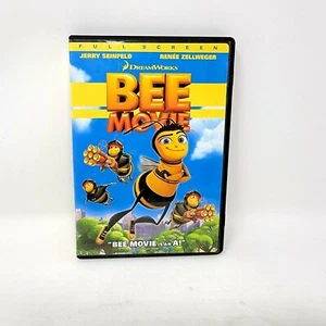 Bee Movie (DVD, 2008, Full Frame) Children Cartoon Animation Seinfeld Zellweger - Picture 1 of 4
